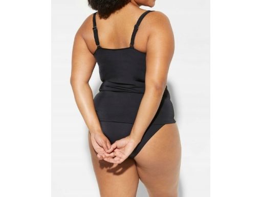 B.P.C top tankini czarny marszczenia r.40