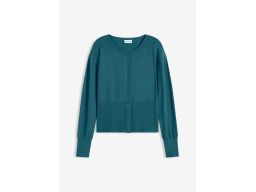 B.P.C sweter rozpinany ciemnozielony damski r.40/42