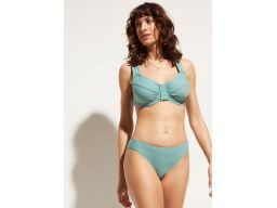 B.P.C bikini typu minimizer zieleń szałwii 44 85E