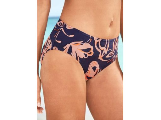 B.P.C bikini typu minimizer granatowe we wzory na fiszbinach 46 (90B).