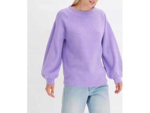 B.P.C różowy sweter z szerokimi rękawami 36/38