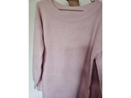 B.P.C różowy sweter z szerokimi rękawami 40/42