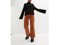 B.P.C czarny sweter ze stójką oversize ^36/38