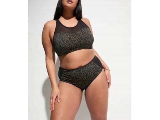 B.P.C bikini bustier z siateczką we wzory r.46