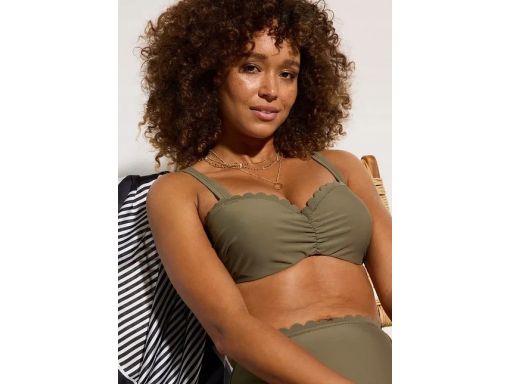 B.P.C bikini khaki strukturalne wykończenie r.40 (80E)