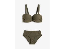 B.P.C bikini khaki strukturalne wykończenie r.40 (80E)