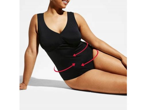 B.P.C modelujący kostium kąpielowy shape czarny 44.