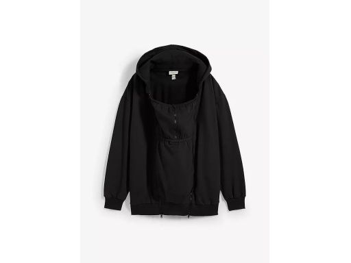B.P.C ciążowa bluza czarna rozpinana r.52/54