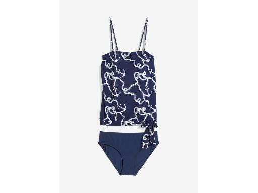 B.P.C tankini granatowe w jasne wzory 44.