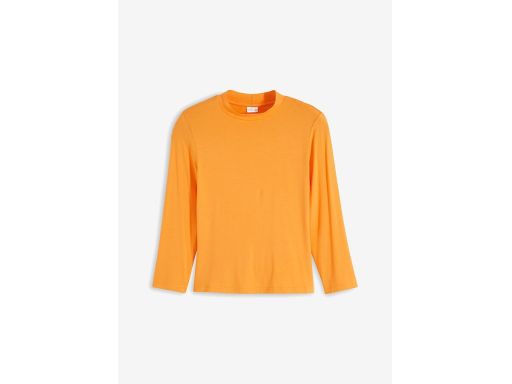 B.P.C dopasowany t-shirt z rękawem 3/4 pomarańczowy ^48/50