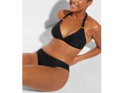 B.P.C bikini czarne z trójkątnymi miseczkami i figami r.42