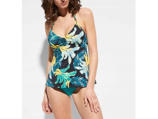 B.P.C tankini wielokolorowe z figami z wysokim stanem ^44