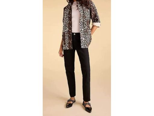 B.P.C spodnie boyfriend 7/8 czarne 52.