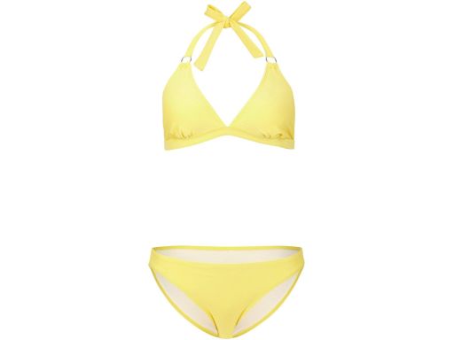 B.P.C żółte bikini z wiązaniem basic ^44