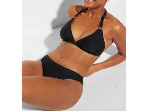 B.P.C bikini czarne z trójkątnymi miseczkami i figami 38.