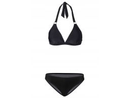 B.P.C bikini czarne z trójkątnymi miseczkami i figami r.42