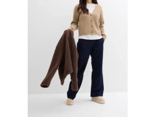B.P.C sweter rozpinany beżowy kardigan 48/50.