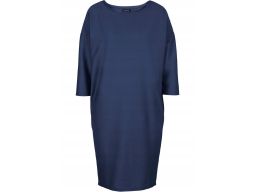 B.P.C sukienka shirtowa granatowa z kieszeniami 40/42.