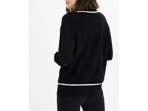 B.P.C sweter rozpinany dzianinowy w paski 44/46.