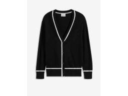 B.P.C sweter rozpinany dzianinowy w paski 44/46.
