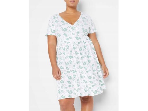 B.P.C sukienka shirtowa w kwiaty ^44/46