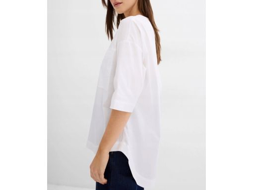 B.P.C bluzka oversize shirtowa biała 36.