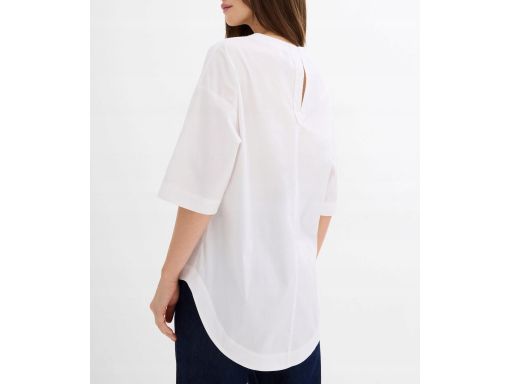 B.P.C bluzka oversize shirtowa biała 36.