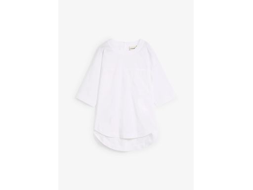 B.P.C bluzka oversize shirtowa biała 36.