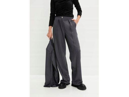 B.P.C spodnie damskie w kant szare ^44/46