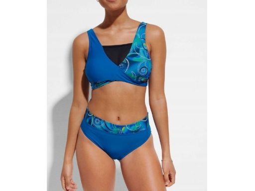 B.P.C bikini bustier i figi granatowe r.38
