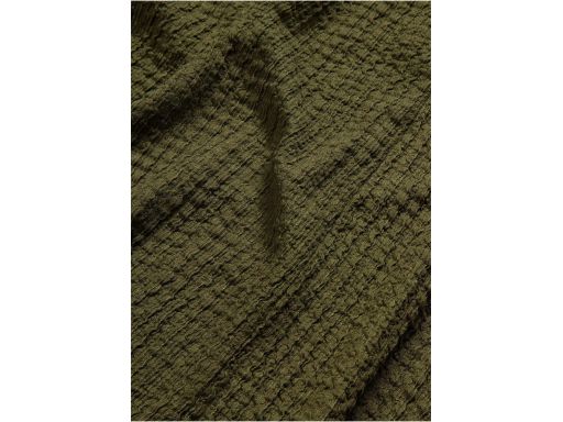 B.P.C khaki t-shirt oversize z krepy r.40/42