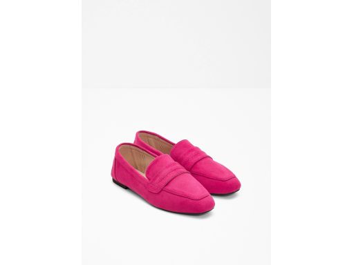 B.P.C mokasyny damskie loafer różowe 40.