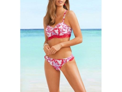 B.P.C bikini efektowne modne z koronką r.40(80D)