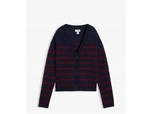 B.P.C sweter rozpinany dzianinowy w paski 52/54.