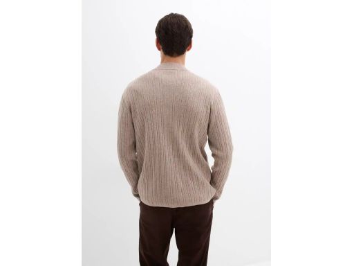 B.P.C sweter męski beżowy rozpinany r.XL