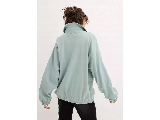 B.P.C bluza szałwiowa z zamkiem r.44/46