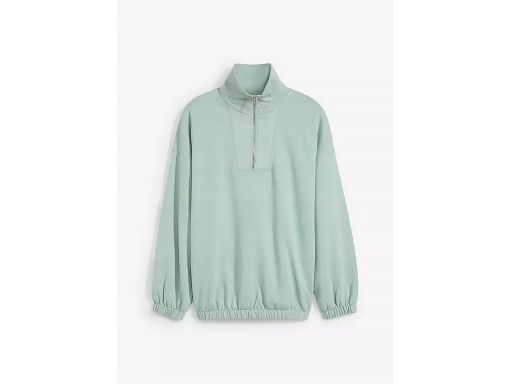 B.P.C bluza szałwiowa z zamkiem r.44/46