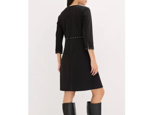 B.P.C sukienka czarna z nitami r.44/46