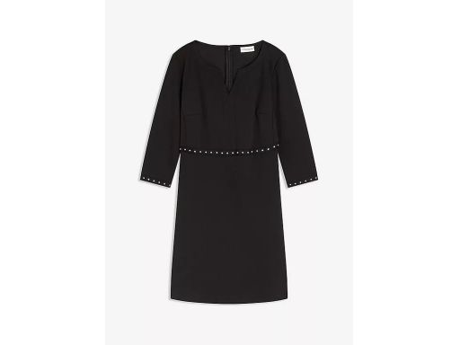 B.P.C sukienka czarna z nitami r.44/46