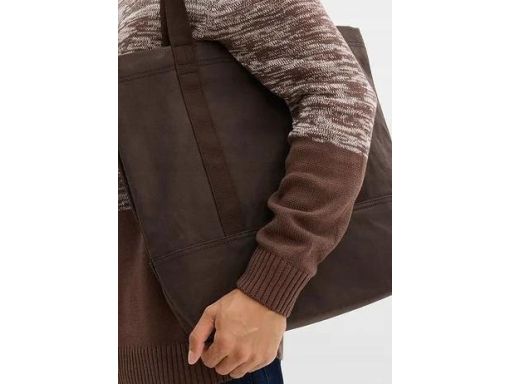 B.P.C sweter męski brązowy melanż r.3XL