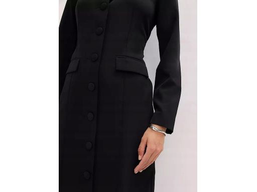 B.P.C sukienka żakietowa czarna elegancka r.40