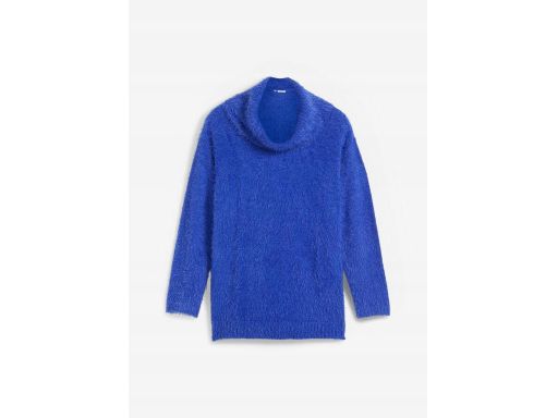 B.P.C włochaty sweter niebieski r.48/50