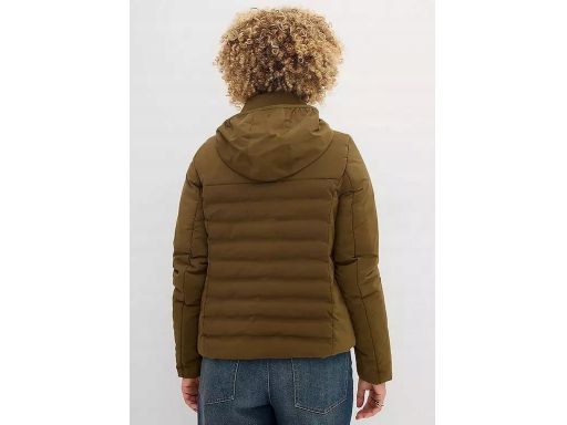 B.P.C kurtka damska pikowana khaki chowany kaptur r.54