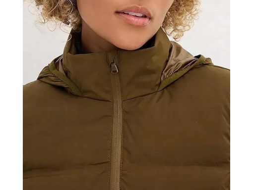 B.P.C kurtka damska pikowana khaki chowany kaptur r.54