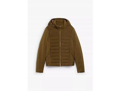 B.P.C kurtka damska pikowana khaki chowany kaptur r.54