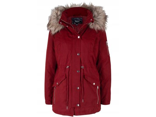 B.P.C parka kasztanowa z futerkiem damska r.48