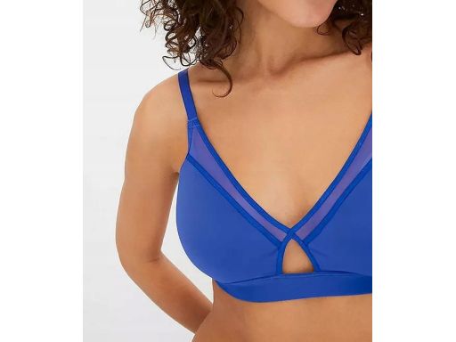 B.P.C biustonosz Feel Comfort bralette szafirowy 44/46.