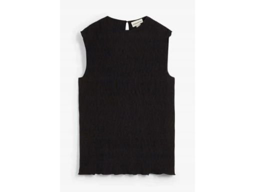 B.P.C top strukturalny czarny 44/46.