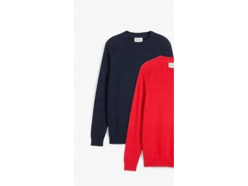 B.P.C sweter męski granatowy bawełniany L.
