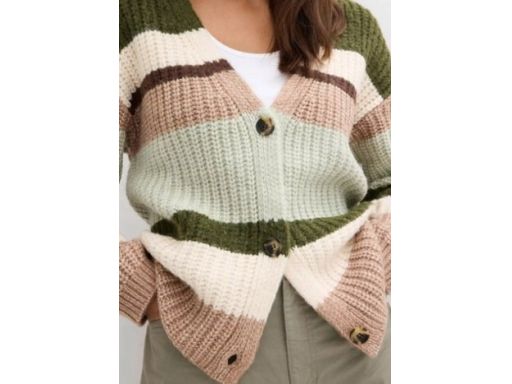 B.P.C sweter rozpinany w paski 36/38.